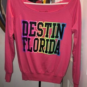Girls' Pink Destin FL Shirt